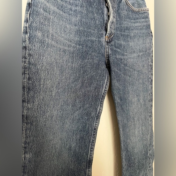 HOST PICK ❤️🥰AGOLDE RILEY HIGH RISE STRAIGHT CROP - ESCAPE - Picture 8 of 14